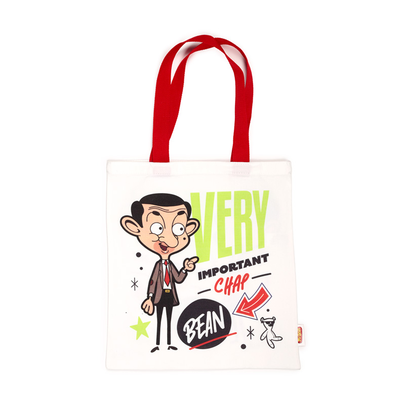 Borsa riutilizzabile Mr Bean con orsacchiotto