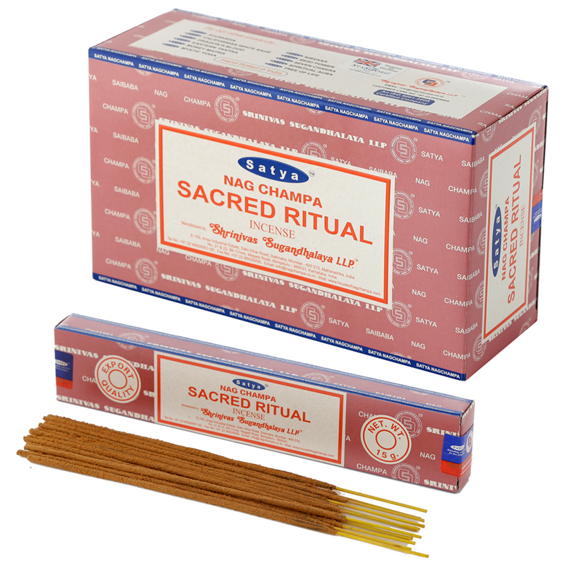Bastoncini di incenso Satya Nag Champa VFM Sacred